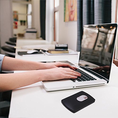 image for Professional Business Card Case, DaKuan 2 Packs Name Card Holder with 