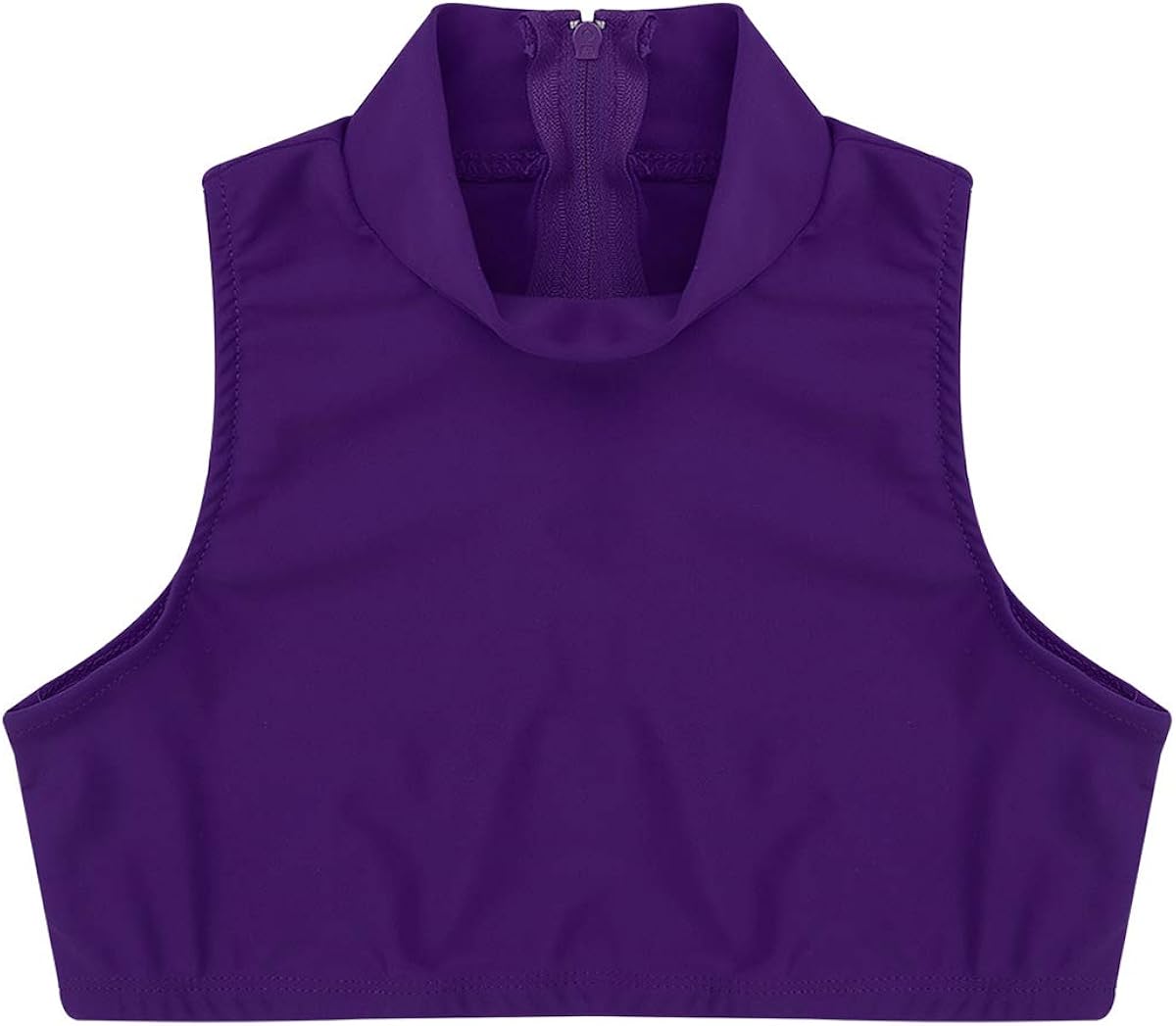 TiaoBug Kids Girls Gym Yoga Sports Bra Athletic Dance Tank Crop Tops Workout Fitness Bra Basic Activewear Dancewear: Clothing