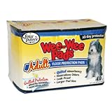Four Paws Wee Wee Pads for Adult Dog in White