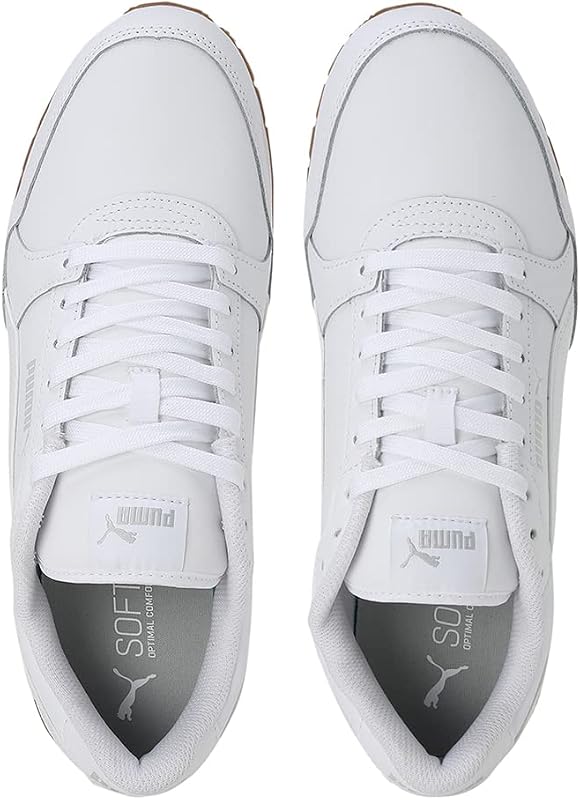 St Runner V4 L, Ténis Unissex para Adultos, Puma Branco-Glacial Cinzento-Goma, 36 EU — foto 7 de 7
