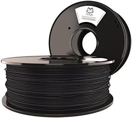 Mitus ABS Filament 3mm (2.85mm) 1 kg for 3D Printing, Made in the USA, Black