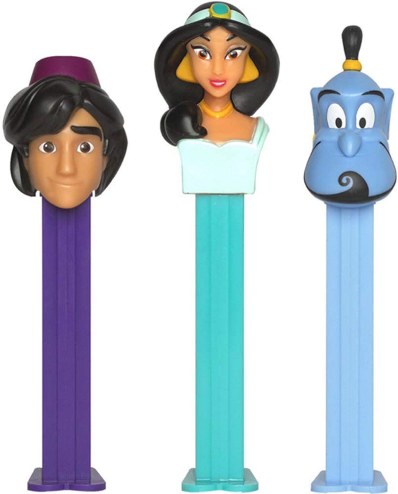 Aladdin Pez Dispenser With Refills (Sold Singly, ONE Random Character Supplied)