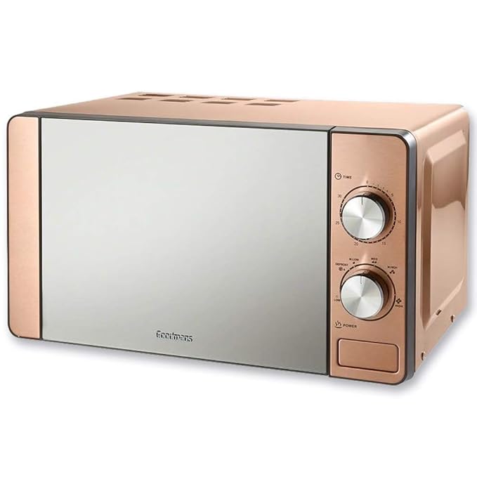Goodmans - Microondas (700 W, 20 litros, acero inoxidable, 6 ...