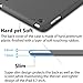 New iPad 9.7-inch 2018 2017 Case, ROARTZ Gray Slim-Fit Smart Rubber Folio Case Hard Cover Light-Weight Wake Sleep for Apple iPad 5th 6th Generation Retina Model A1893 A1954 A1822 A1823