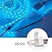 5050 4 Pin RGB LED Light Strip Connector Kit Waterproof with 10mm PBC LED Strip Jumper Connectors, 2 Way LED RGB Splitter Cable, RGB Extension Cable, LED Light Strip Clips, Gapless Connectors
