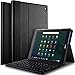 IVSO Acer Chromebook Tab 10 Tablet Case with Keyboard - Ultra Lightweight Portfolio Detachable Wireless Keyboard Front Prop Stand Case/Cover for Acer Chromebook Tab 10 Tablet (Black)