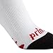 Prince Boys' Crew Athletic Socks for Active Kids (6 Pair Pack) (3-9 (Big Boys), White)