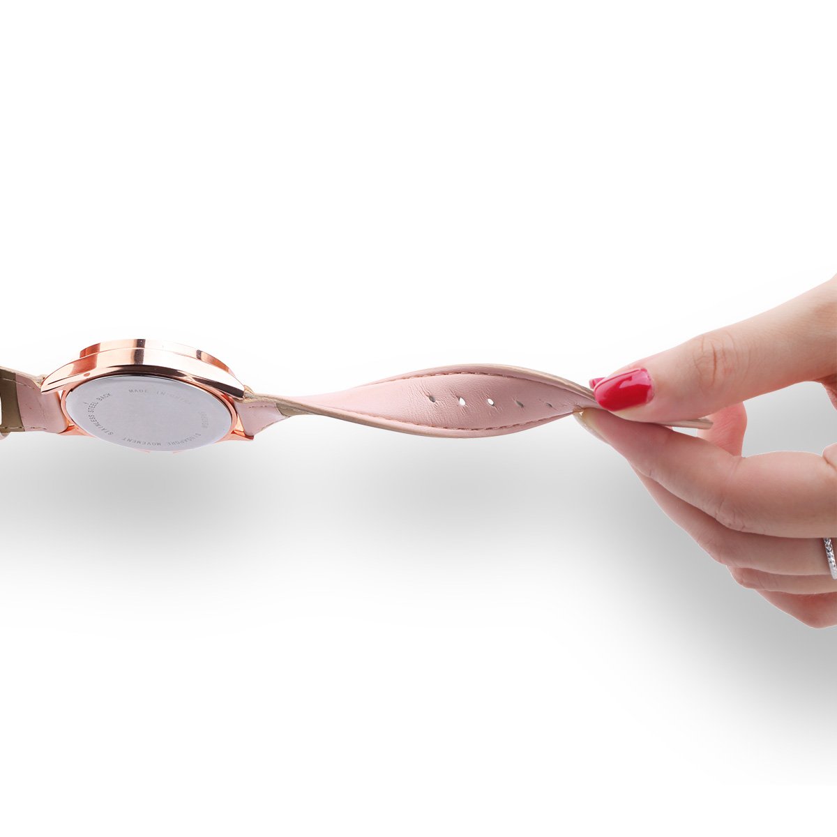 Abrray Women¡¯s Watches Mother-of-Pearl Dial with Rose Gold Case Sweet Romantic Design Quartz Watch with Packing Box and Exquisite Bracelet