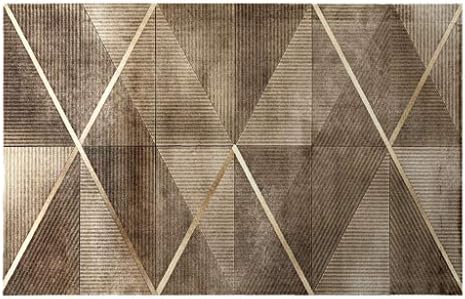 Rugs Nordic Fashion Rectangular Geometric Carpet Comfortable Nylon Rug Bedroom Living Room Sofa Home Decoration Rugs Carpet (Color : A, Size : 160x240cm)