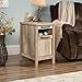 Sauder Cannery Bridge Narrow Side, Nightstand, End Table, L: 14.37