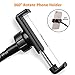 Selfie Ring Light with Cell Phone Holder Stand for Live Stream / Makeup, Bcway Clip Lazy Bracket for iPhone / Android, [3-Light Mode] [10-Level Brightness] LED Desk Lamp for Kitchen, Bedroom