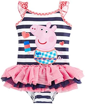 Sidney Girls Summer Peppa Pig One-Piece Bikini Swimsuit