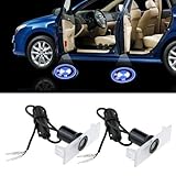 Pack of 2 New Design Specific BMW LOGO Door Light Car Vehicle LED Courtesy Welcome Logo Light Shadow Ghost LED Light Lamp projector Light 12V 2*3W +Free Baseball Cap _ LEMONBEST