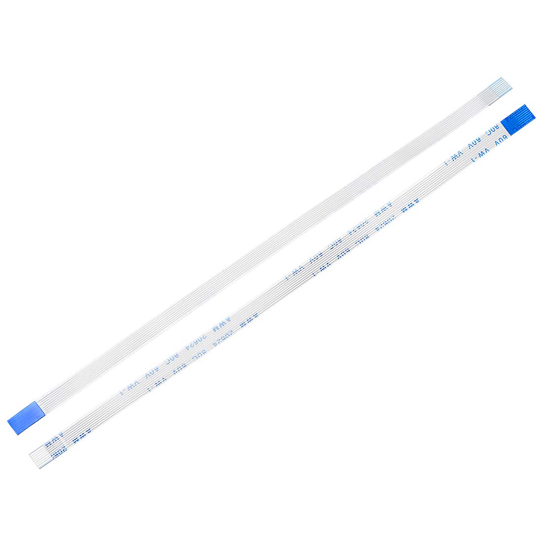 sourcing map Flexible Flat Cable, 8 Pins 0.5mm Pitch 150mm FPC FFC Flexible Ribbon Cable for LCD TV DVD Player Laptop 20Pcs (B Type)