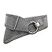 Waist Belt Women's Leather Fashion Wide Elastic Waistband With Punk Rivets Studs