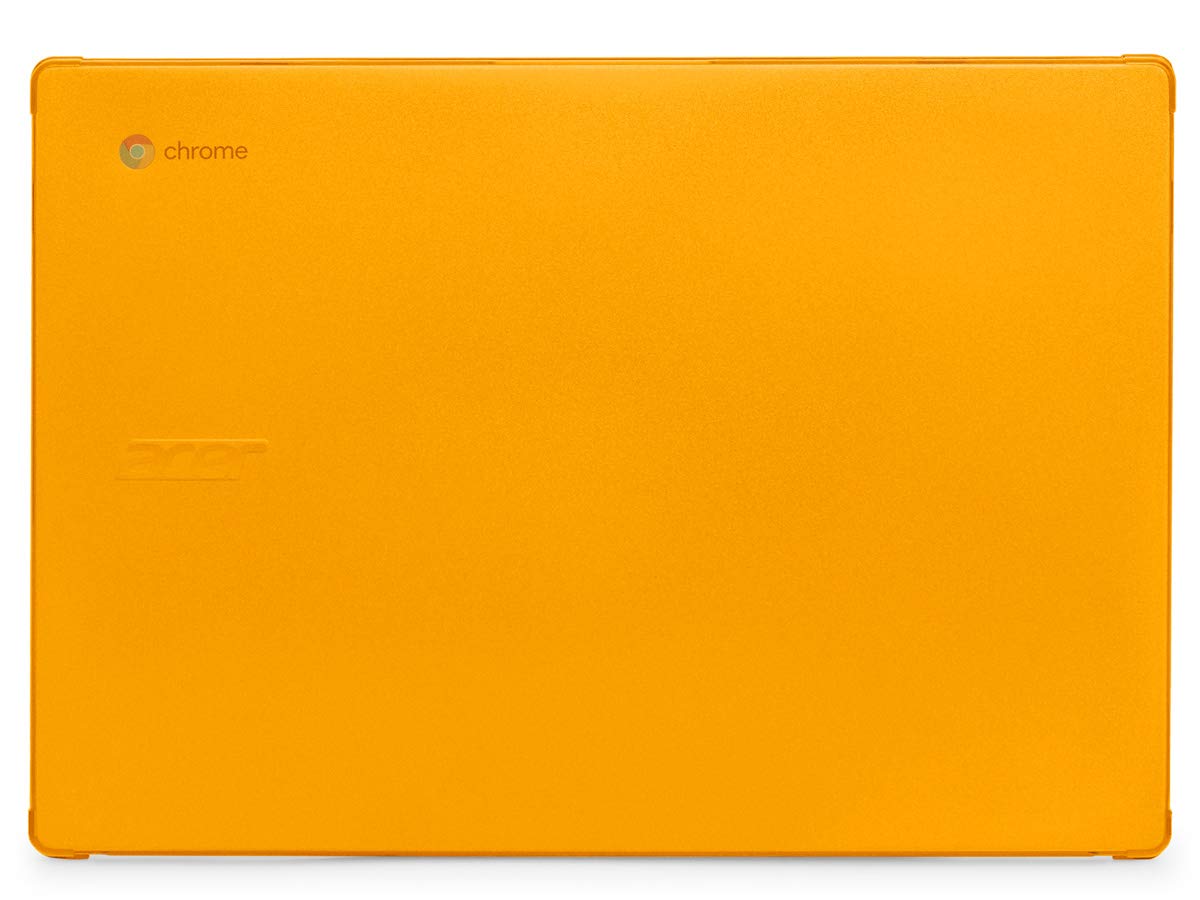 mCover Hard Shell Case for 2019 14" Acer Chromebook 14 CB514 Series Laptop (Acer CB514 Orange) Size (12.7" x 91." x 0.7" Inch)