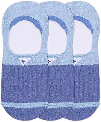 Arvin Goods The No Show Celeste Melange/Anil 3 Pack One Size Fits Most