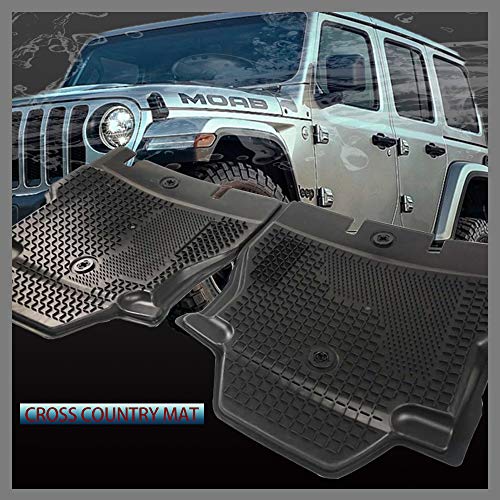 FIREBUG Floor Mats for Jeep Wrangler JL 2018 2019 Full Set All