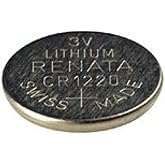 Renata #CR1220 Lithium Coin Battery