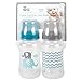Cribmates 2 Piece Wide Bottle Elephant Zigzag, Grey/Yellow