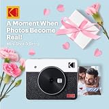 KODAK Mini Shot 3 Retro 4PASS 2-in-1 Instant Camera and Printer White view 10
