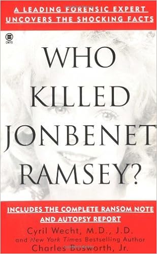 Who Killed Jonbenet Ramsey Onyx True Crime By Charles Bosworth 1998 07 01 Amazon Com Books