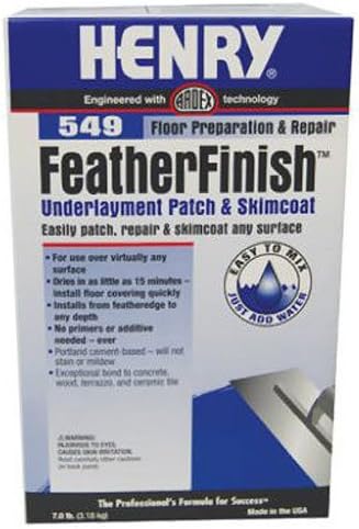 Henry Ww Company 12163 549 Feather Finish Coat 7 Lb Wall Repair