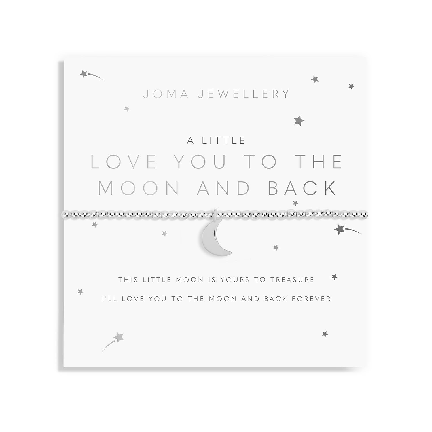 Joma Jewellery Childrens A Little Love You To The Moon And Back Bracelet
