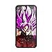 Dragon Ball Z Super Saiyan Rose Black Goku Case For iPhone 7 Plus / 8 Plus (5.5 Inch) Comic TPU Silicone gel edge + PC Bumper Case Skin Protective Custom Designed Phone Protector Full Protection Cover