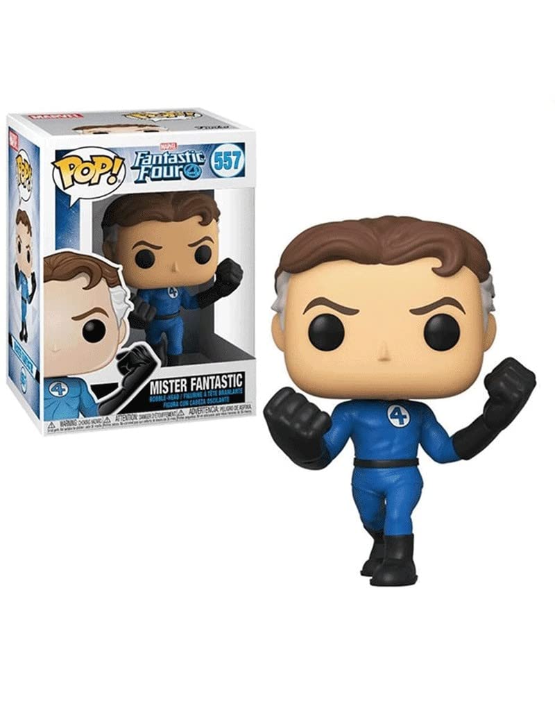 Funko POP! Marvel Four-Mister Mr. Fantastic - Fantastic Four - Collectable Vinyl Figure - Gift Idea - Official Merchandise - Toys for Kids & Adults - Comic Books Fans - Model Figure for Collectors