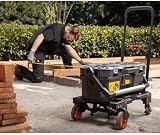 BLACK+DECKER 2-in-1 Sack Truck Trolley 55kg Hand Truck 120kg Platform view 11