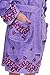 Texere Girl's Plush Terry Cloth Bathrobe (Grape Jelly, Small) Best Gifts for Girls GB0102-GPJ-S