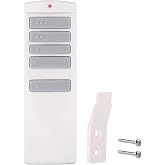 Replacement Ceiling Fan Remote Control for Harbor Breeze | Compatible with A25-TX00I/KUJCE10512/TR258A,KUJCE10716,A25-TX001-R1,A25-TX005-R,ZJF-RT01A, 3-Speed &amp; Light Dimmer, Wall Mount