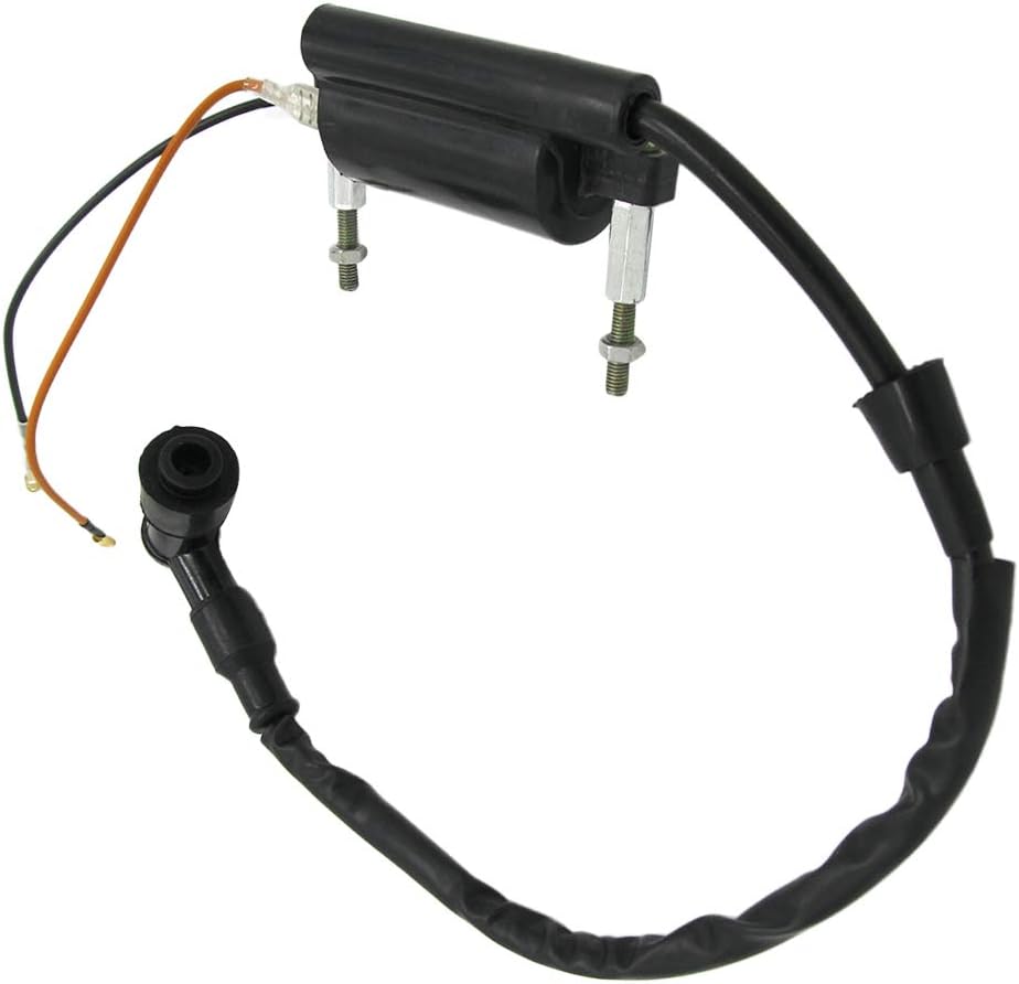 External Ignition Coil with Spark Plug Cap fits for Kawasaki Bayou 300