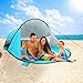 MOVTOTOP UPF 50+ Easy Pop Up Beach Tent,【2019 Newest】 3-4 Person Sun Shelter, Portable Instant Beach Shade UV Protection with Carry Bag for Family Outdoor Activities
