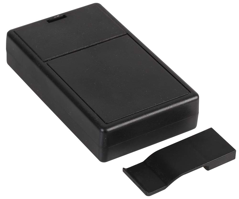 Multicomp BC2 Black ABS Handheld Enclosure with Battery Compartment, 103 mm x 62 mm x 23 mm, 103mm x 62mm x 23mm