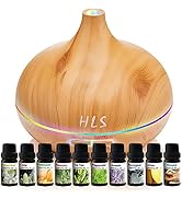 Amazon.com: Aroma Diffuser for Essential Oil Large Room Diffusers Set ...
