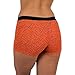 Sexy Basics Women's 6 Pack Modern Active Boy Short Boxer Brief Panties (6 Pack - Elephant, X-Large)
