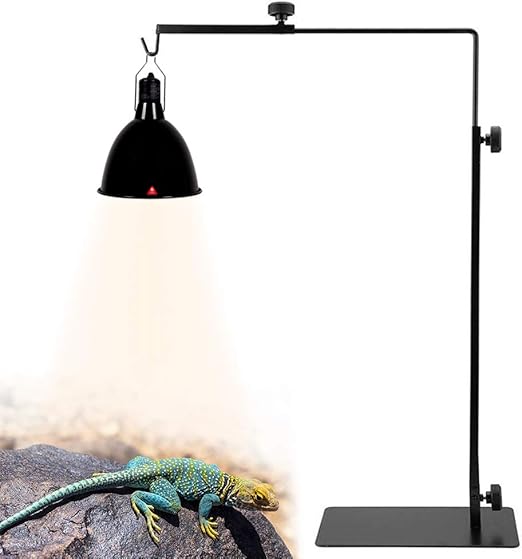 reptile heat lamp stand