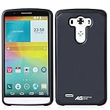 LG G3 Mini / G3 Beat / G3 Vigor Case - Armatus Gear (TM) Slim Hybrid Armor Case Dual Layer Shockproof Phone Cover For LG G3 Beat, LG G3 Vigor (AT&T, Sprint) LG G3 Mini Version Only - Black
