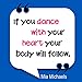 key2Bme Dance Key - Dancer Keychain & Inspirational Quote - The Cute Cool Fun Unique Small Team Gift Under $10 for Giving Kids Teens Friends Girls Coach Ballet tap Jazz Hip hop Broadway Theater