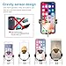 Car Phone Mount, Kissral Air Vent Auto-Locking Car Phone Holder with Gravity Sensor Design for 4-6 inches Device Such as iPhone X 8/7 7 Plus 6s Plus 6s 6 SE Samsung Galaxy S8 Huawei - Dark Grey