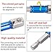 Moongo (3Pcs)MG-9900 Power Hand Tools Sockets Adapter sets, Hex Square Nuts Driver Drill Impact Socket Extension Bit Adapter Socket Wrench Adapter Set 1/4