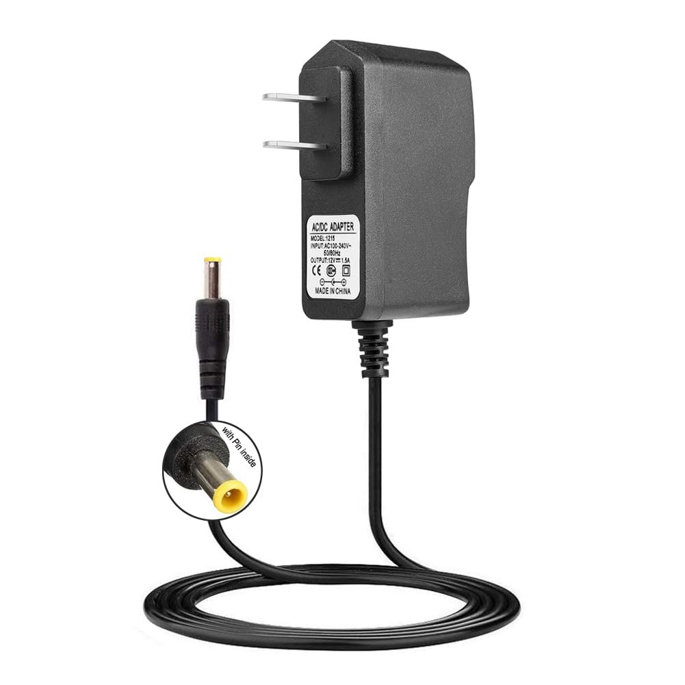 Photo 1 of Universal 12V Power Cord for Sony Blu-Ray DVD Player,AC Adapter for Sony BDP-S5200 BDP-S3200 BDP-S6700 BDP-S3500 BDP-S5700 Blu-Ray DVD Player.Replacement for Sony AC-M1208/M1210/M1215UC AC Adapter