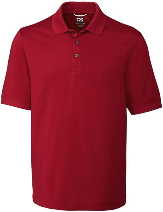 Cutter & Buck Men's 35+UPF, Short Sleeve Cotton+ Advantage Polo Shirt