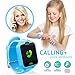 DUIWOIM Kids Smart Watch, Phone Watches for Girls Boys, Digital Wrist Watch, Smart Watch for 3-14 Years Old, Touch Screen Camera Anti-Lost SOS Button Smartwatch Great Gift for Children (Blue)