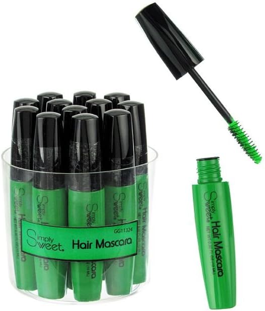 Simply Sweet Almar GG11324AL Washable Hair Mascara44; Green