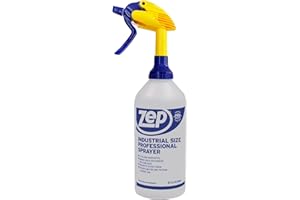 Zep Industrial Sprayer Bottle - 48 Ounces C32810 - Up to 30 Foot Spray, Adjustable Nozzle