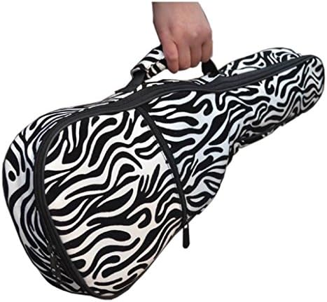 Soft Durable 23" Concert Zebra Ukulele Bag Ukelele Case Gig Bag Ukulele Cover