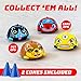 Power Your Fun Turbo Tops Mini Car Spinning Tops for Kids - 2pk Mini Gyro Battling Tops, Small Easter Basket Stuffers Party Favors for Kids (Pets)